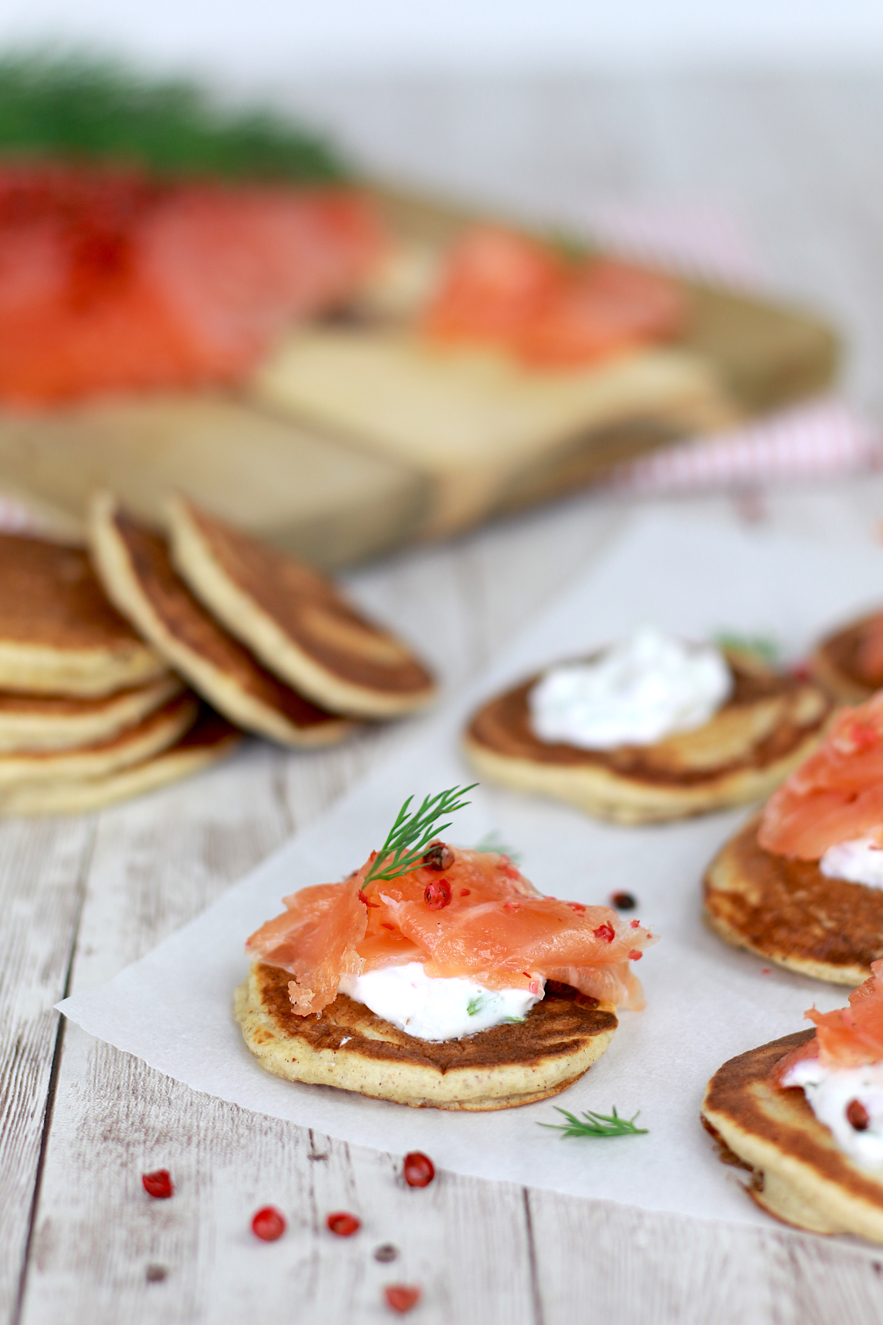 Saumon Gravlax Et Minis Blinis Maison Nutrition Impact