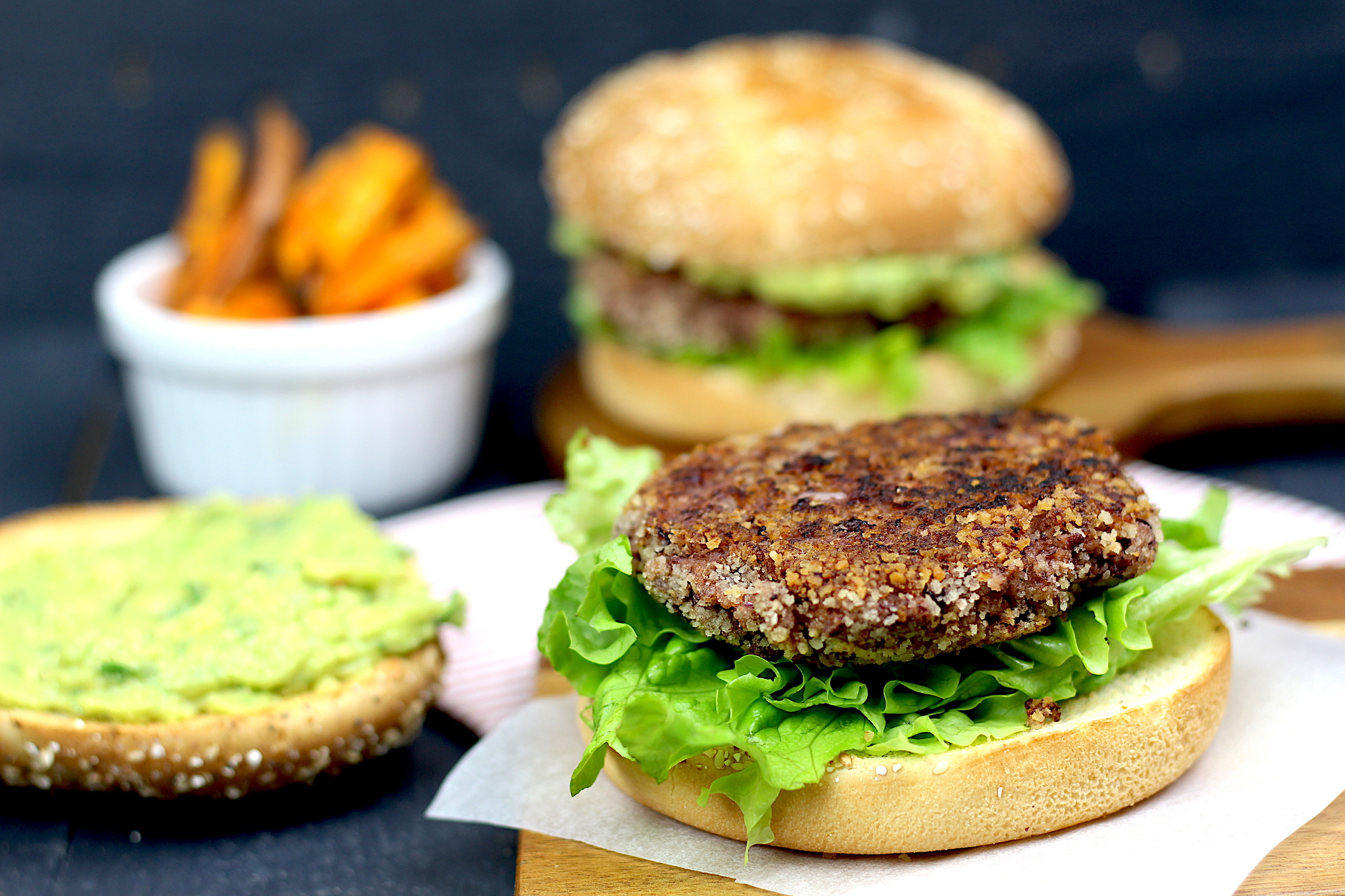 Steak végétal aux haricots rouges (pour burger) - Nutrition Impact