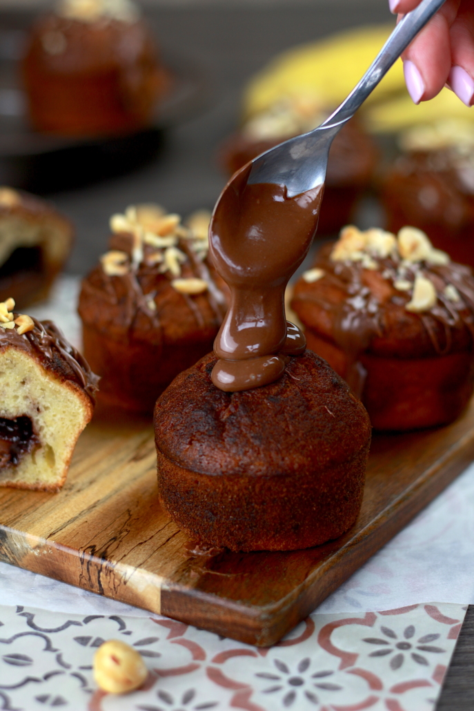 muffins nappage nutella