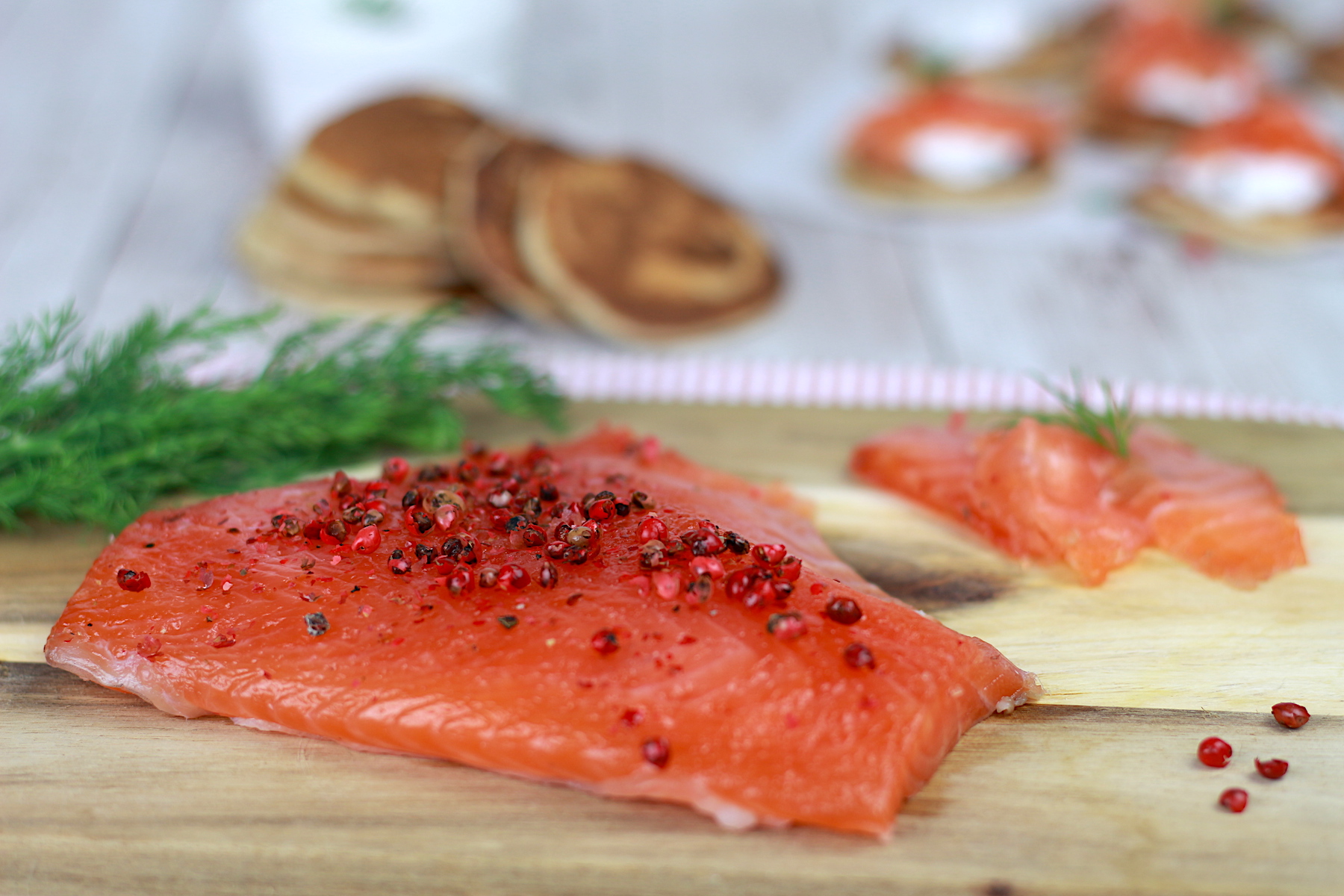 Saumon Gravlax Et Blinis Maison Au Sarrasin Nutrition Impact