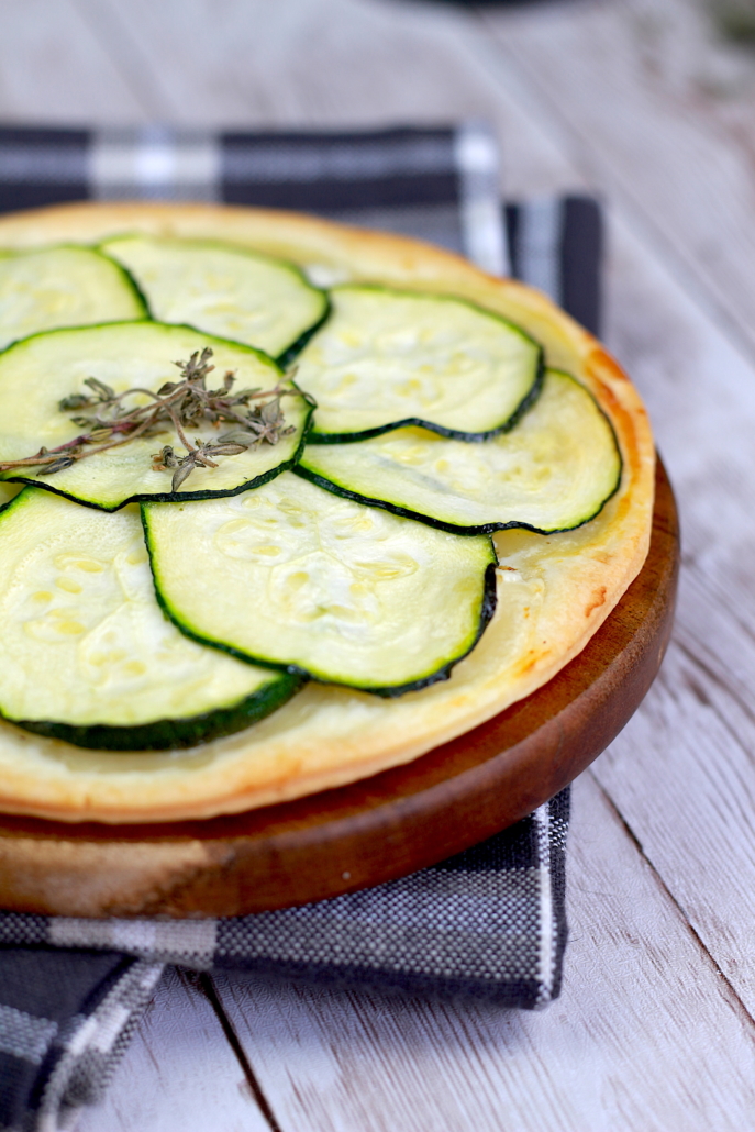 tartes fines courgette
